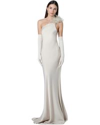 The Archivia - Abito The Anema Ivory-Donna -Bianco, Sabbia - Lyst