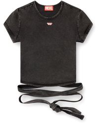 DIESEL - T-Bunny Tail-R1 Cotton T-Shirt - Lyst