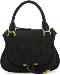 Chloé - Double-Carry Calf Leather Handbag - Lyst