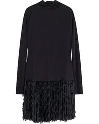 BOSS - Ecicla Viscose Dress - Lyst