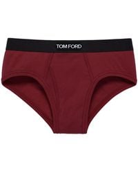 Tom Ford - Logo-Waistband Briefs - Lyst
