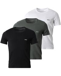 BOSS - 3-Pack T-Shirt With Logo - Lyst