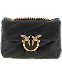 Pinko - Borse A Spalla E Tracolla Nero-Donna - Lyst