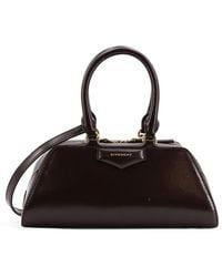 Givenchy - Antigona East West Mini Leather Shoulder Bag - Lyst