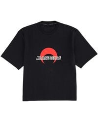 Marine Serre - "Faded Moon" T-Shirt-Donna - Lyst