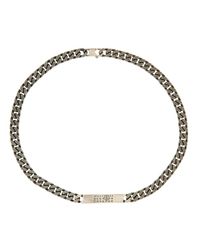 MM6 by Maison Martin Margiela - Chain Necklace - Lyst
