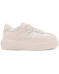 Fendi - Match Leather Sneakers-Donna - Lyst