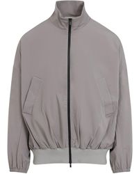 Fear Of God - High Neck Vented Track Polyamide Jacket-Uomo - Lyst