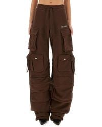 The Attico - Cotton Cargo Trousers - Lyst