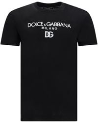 Dolce & Gabbana - T-shirt in cotone - Lyst