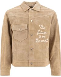 Human Made - Suede Leather Jacket - Lyst