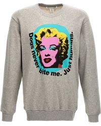 Comme des Garçons - 'Andy Warhol' Sweatshirt - Lyst
