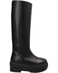 Gia Borghini - Round-toe Chunky Knee-high Boots - Lyst