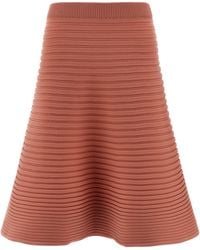 Pleats Please Issey Miyake - 'Bounce Knit' Skirt - Lyst