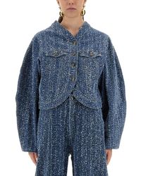 ROTATE BIRGER CHRISTENSEN - Round Sleeve Jacket - Lyst