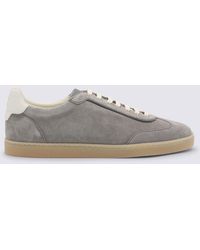 Brunello Cucinelli - Leather Sneakers - Lyst