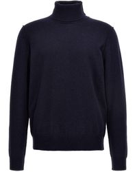 Maison Margiela - Cashmere Sweater Maglioni Blu - Lyst