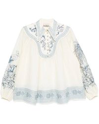 ALÉMAIS - Camicie Bianco-Donna - Lyst