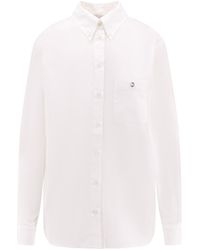 Coperni - Boyfriend Popeline Cotton Shirt - Lyst