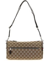 Gucci - Small Gg Cylindrical Shoulder Strap Borse A Tracolla-Uomo - Lyst