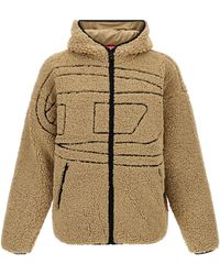 DIESEL - 'S-Zat Sweat-Shirt' Jacket - Lyst