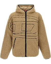 DIESEL - 'S-Zat Sweat-Shirt' Jacket - Lyst