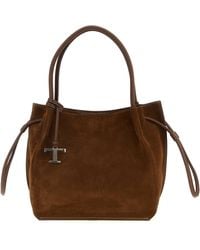 Tod's - Buz Borse A Spalla E Tracolla Marrone-Donna - Lyst