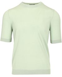 Ballantyne - Cotton Crew Neck Sweater Knitwear - Lyst