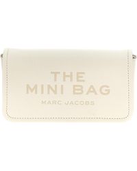 Marc Jacobs - The Leather Mini Bag Borse A Tracolla Bianco - Lyst