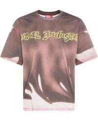DIESEL - T-Shirts And Polos Khaki - Lyst