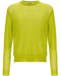 Stussy - Loose Sweater Maglioni Giallo - Lyst