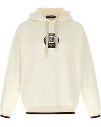 Dolce & Gabbana - Logo Embroidery Hoodie - Lyst