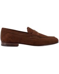 Church's - Mocassino in suede - Lyst