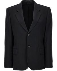 Balenciaga - Waisted Sb Blazer And Suits Nero - Lyst