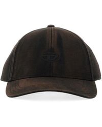 DIESEL - Cappello Da Baseball 'C-Run-Wash' - Lyst