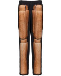 Kidsuper - Mannequin Suit Bottom Pantaloni Nero - Lyst
