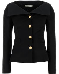 Alessandra Rich - Logo Down Vest - Lyst