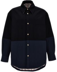 Thom Browne - 'Combo Snap' Overshirt - Lyst