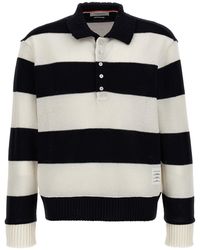 Thom Browne - Rugby Polo Multicolor - Lyst