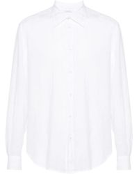 Malo - Camicia di lino abbottonata - Lyst