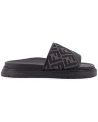 Fendi - Diagonal' Sandals - Lyst