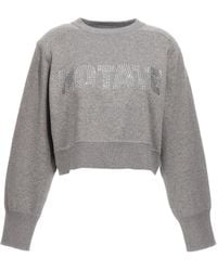 ROTATE BIRGER CHRISTENSEN - Cotton And Cashmere Blend Sweater - Lyst