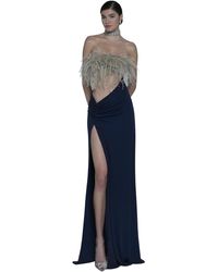 The Archivia - Dress Loris Blue - Lyst