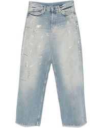Acne Studios - Clear Cotton Jeans - Lyst