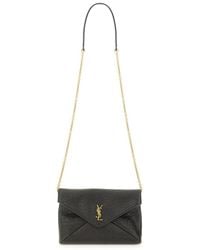 Saint Laurent - Clutch Bag With Chain Cassandras - Lyst