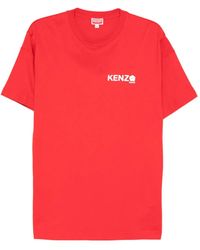 KENZO - Cotton T-Shirt With Logo - Lyst