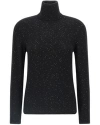 Fabiana Filippi - Sequin Turtleneck Sweater - Lyst