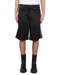 Versace Jeans Couture - Bermuda Di Con Fascia Logata - Lyst