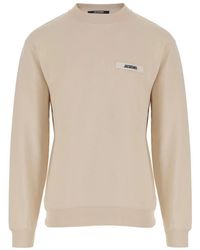 Jacquemus - Minimalist Crew Neck Sweatshirt - Lyst