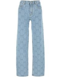 KENZO - Embroidered Denim Jeans - Lyst